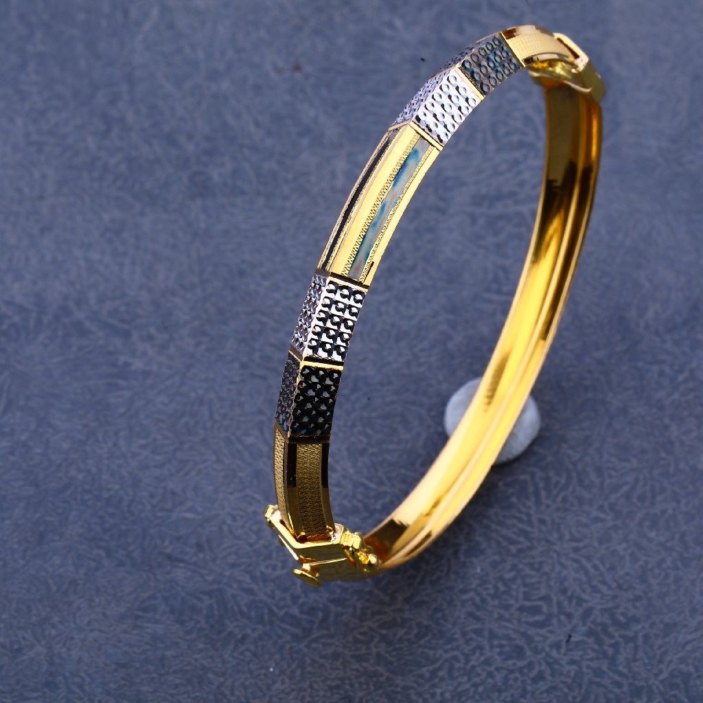 916 Gold Classic Lock Kada MPLKB232