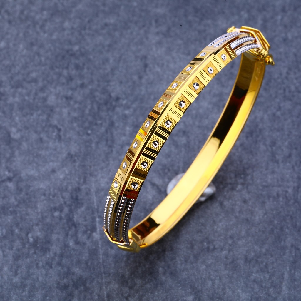 22kt Gold Designer punjabi Bangle MPLKB48