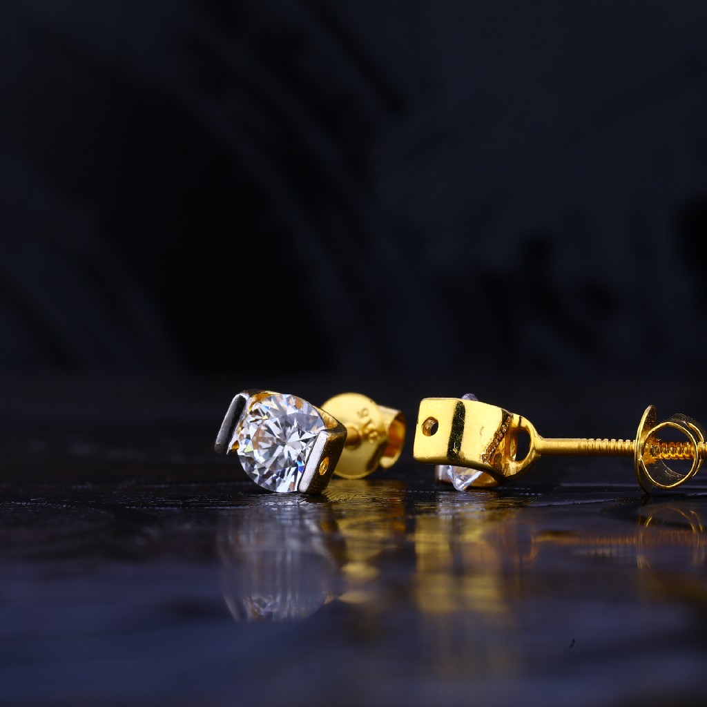 22kt Exclusive Solitare Earring LSE22