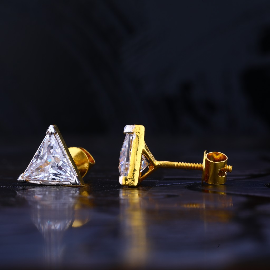 916 Triangle Shape Earring LSE37