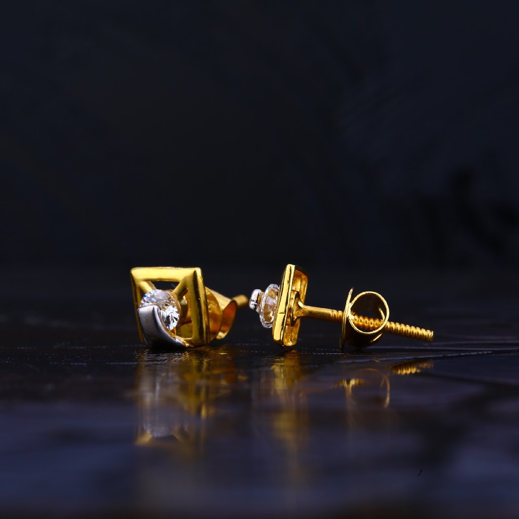 22kt Gold Fancy Classic Earring LSE51
