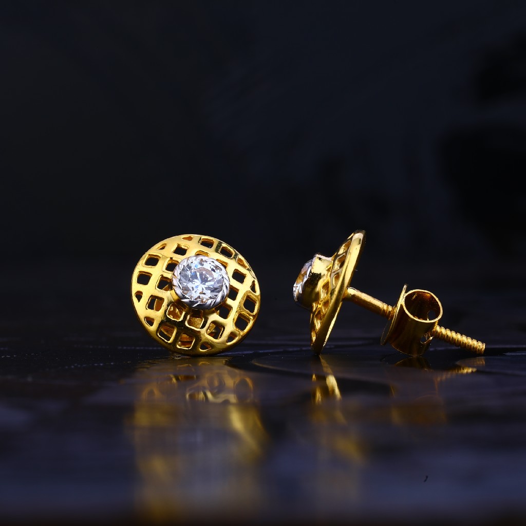 22ct Gold Designer Fancy Earring LSE60