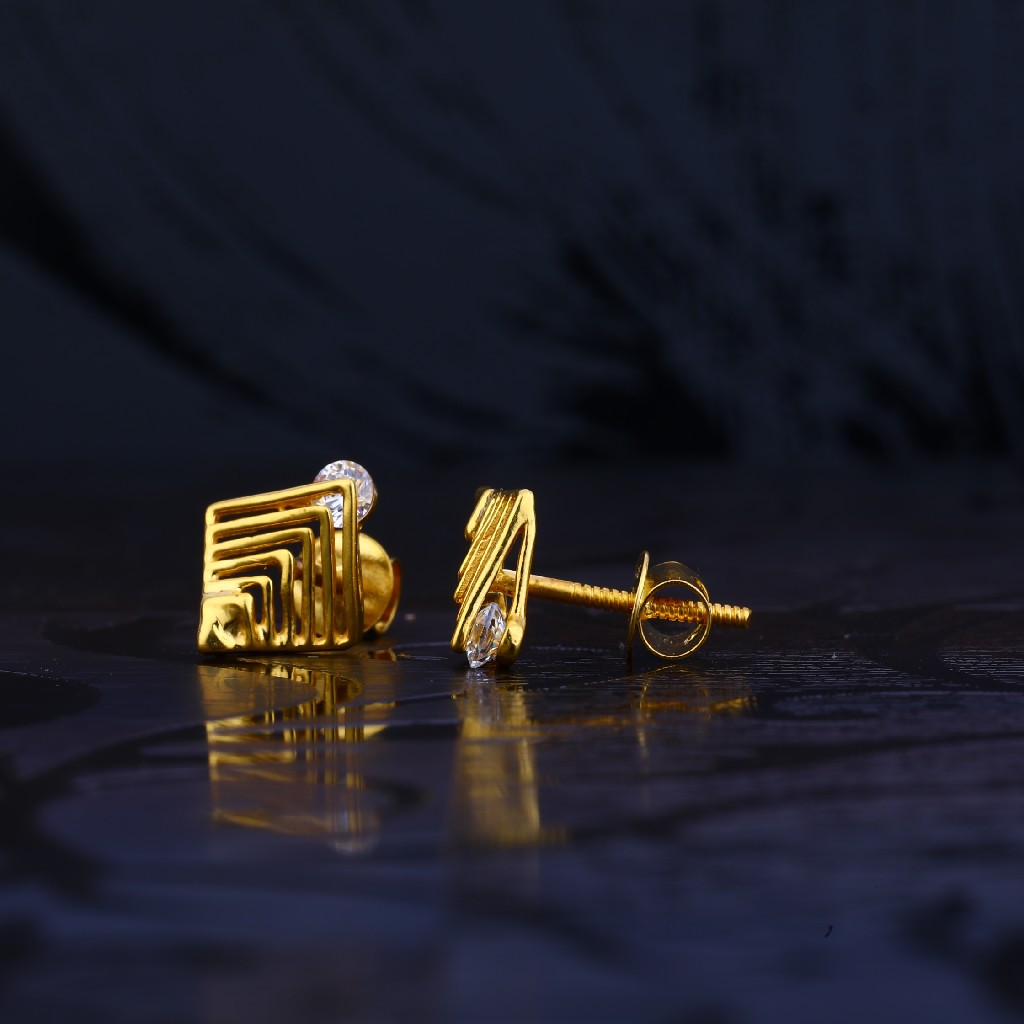 22kt Gold Classic Earring LSE98