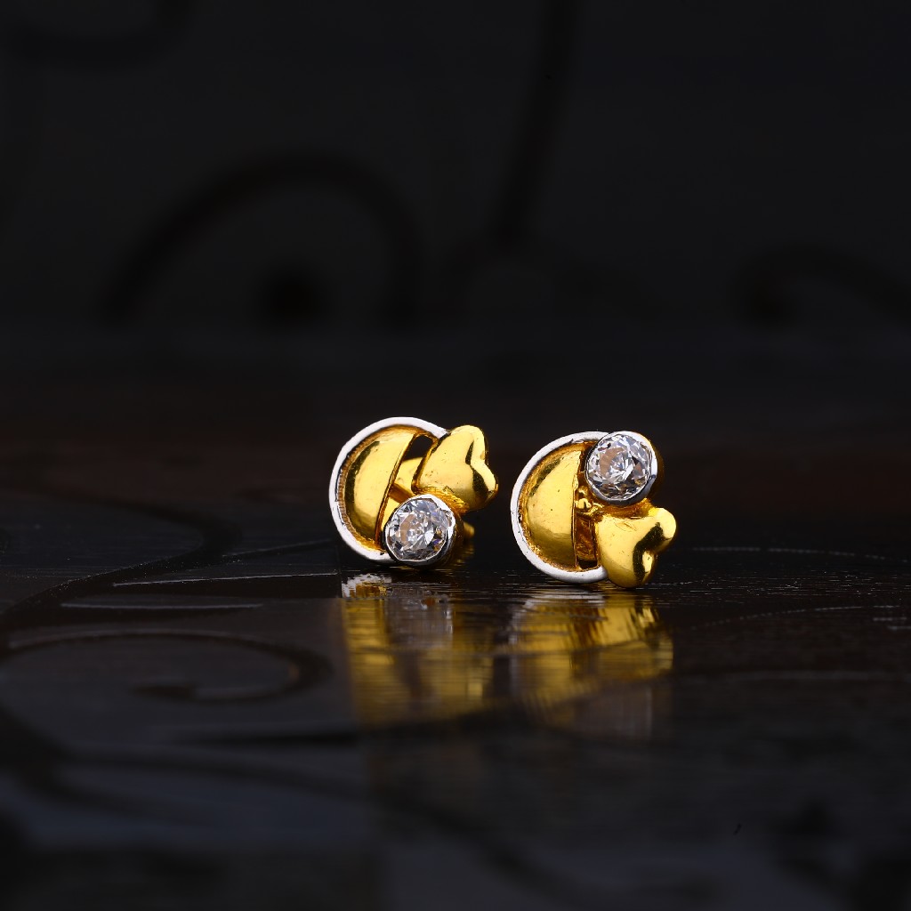 916 Ladies Solitare Earring LSE198