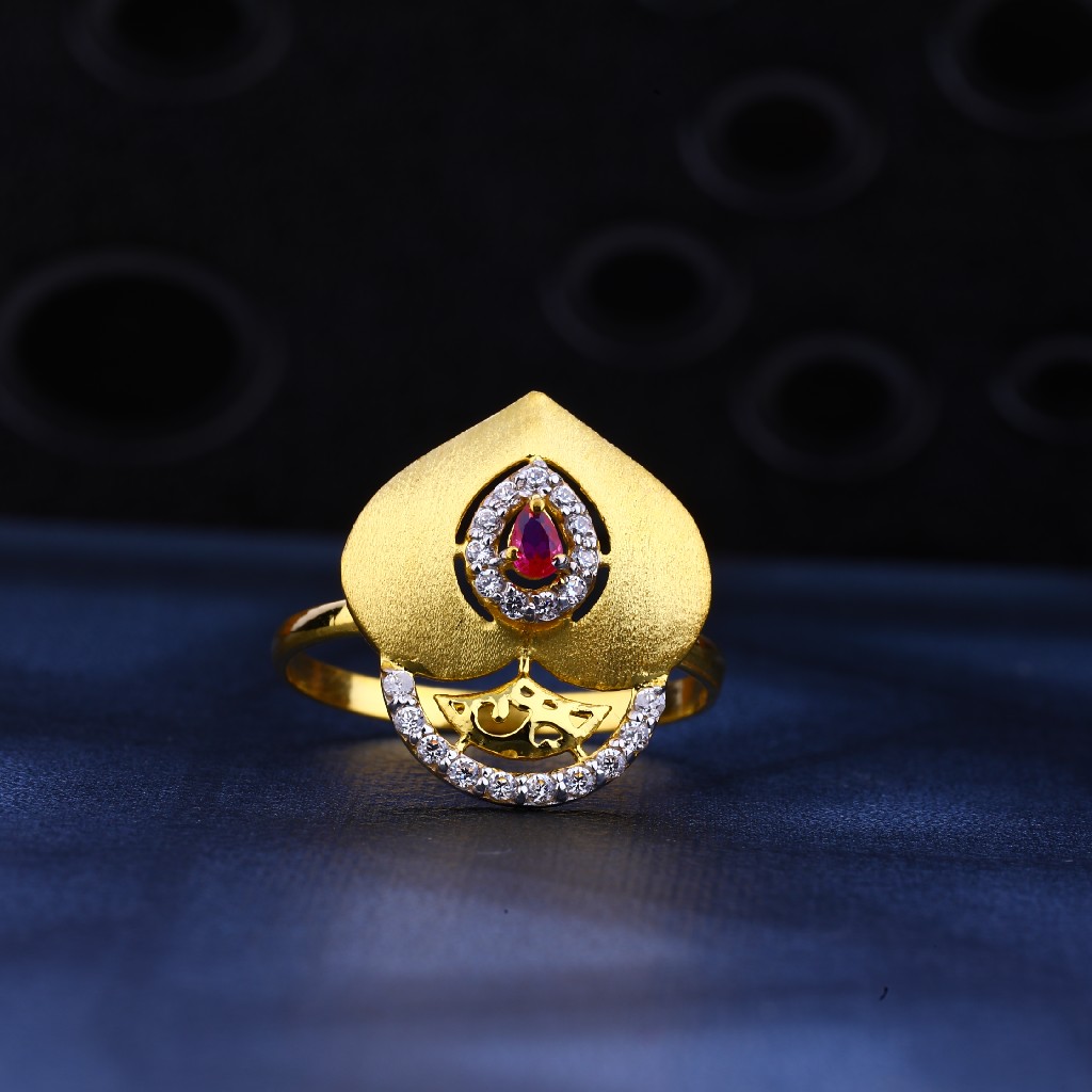 916 Gold Designer Ring LR119