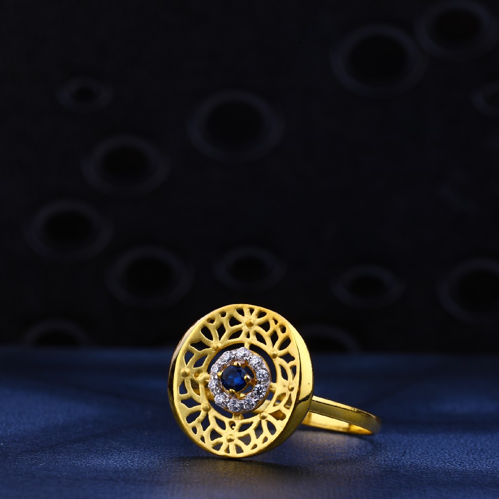 22kt Gold Exclusive Cz Ring LR19