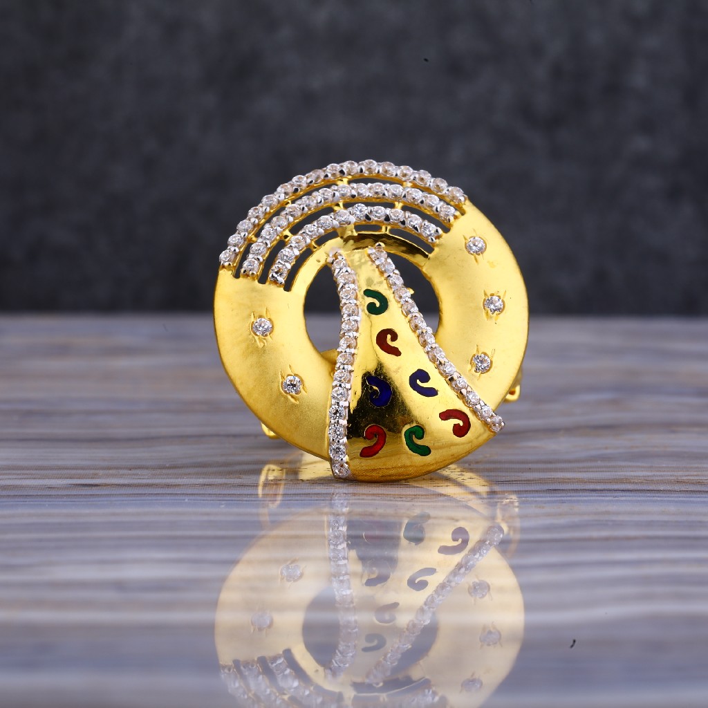 916 Gold Exclusive Designer Ring LLR111