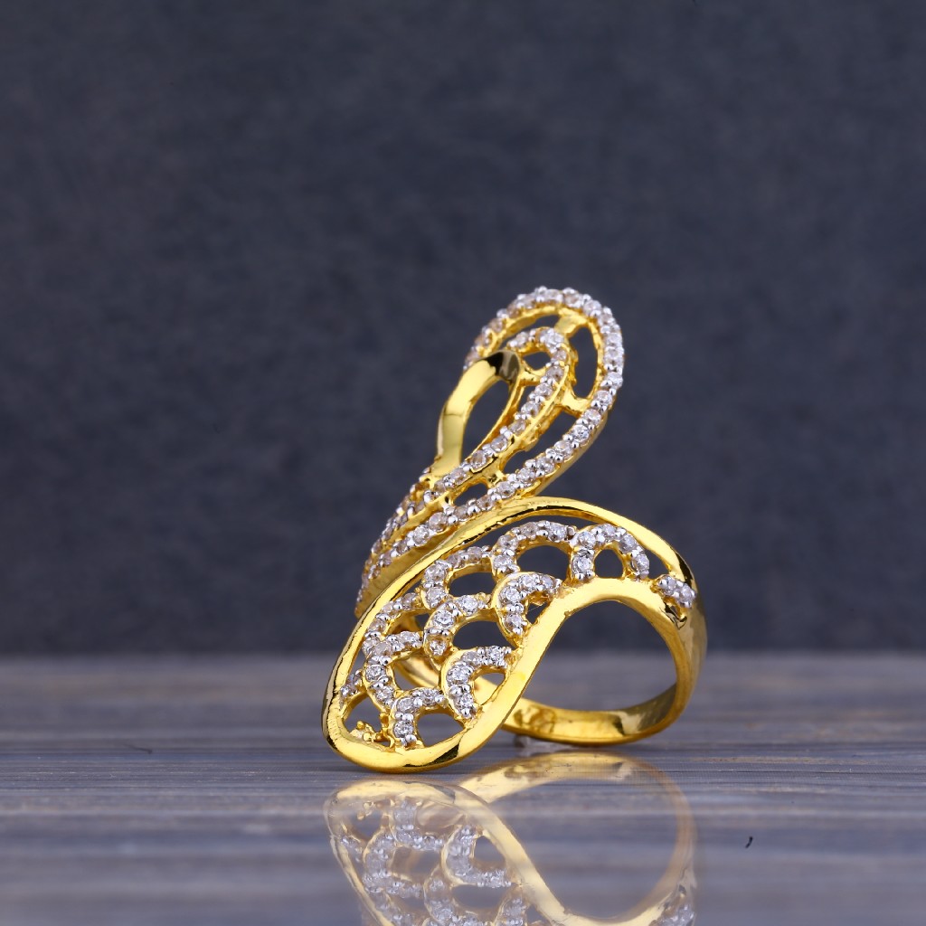 916 Gold Exclusive Designer Ring LLR96