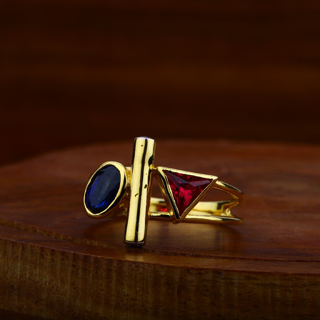 916 Gold gemstone Antique ring LAR50