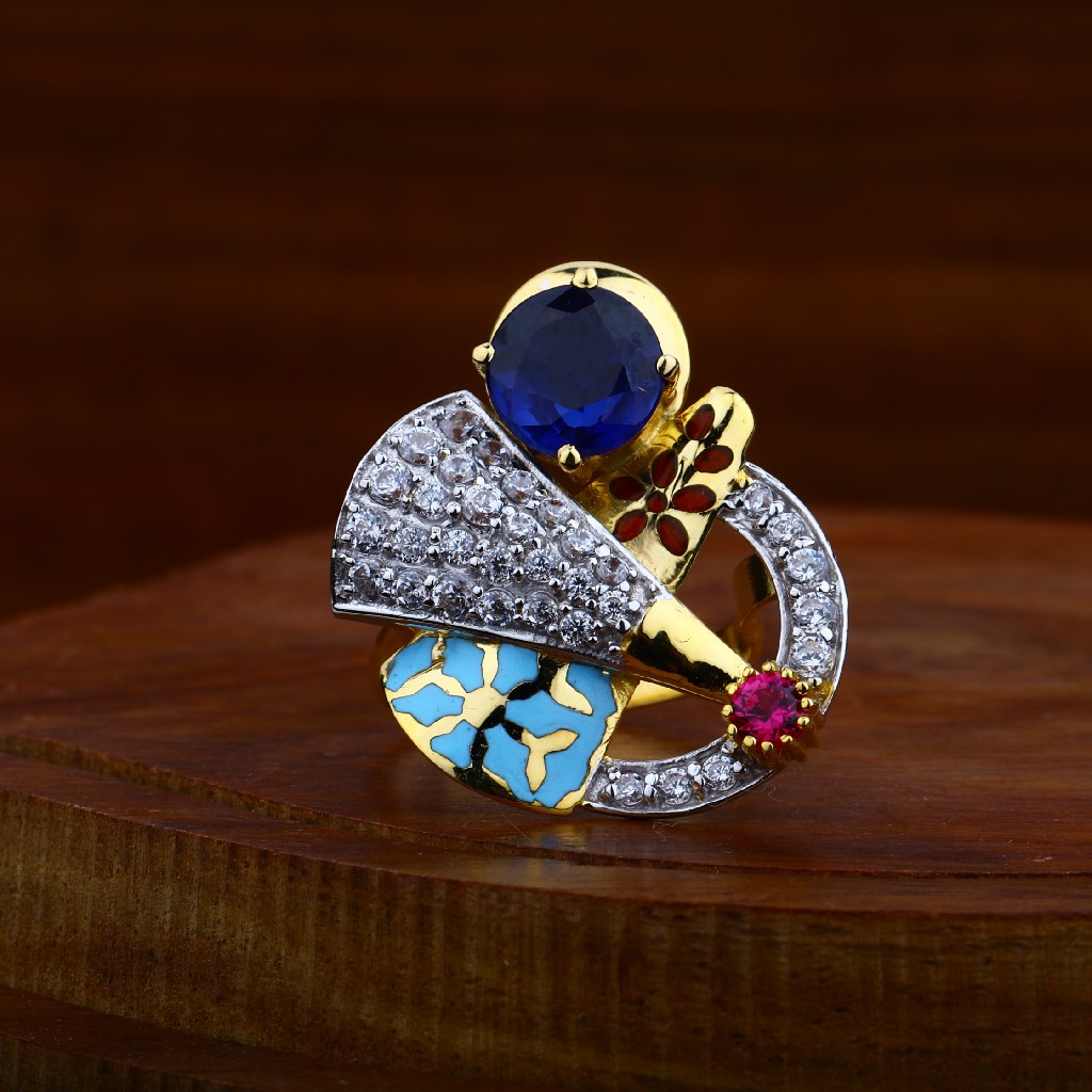 916 Gold Antique Exclusive Ring LAR59