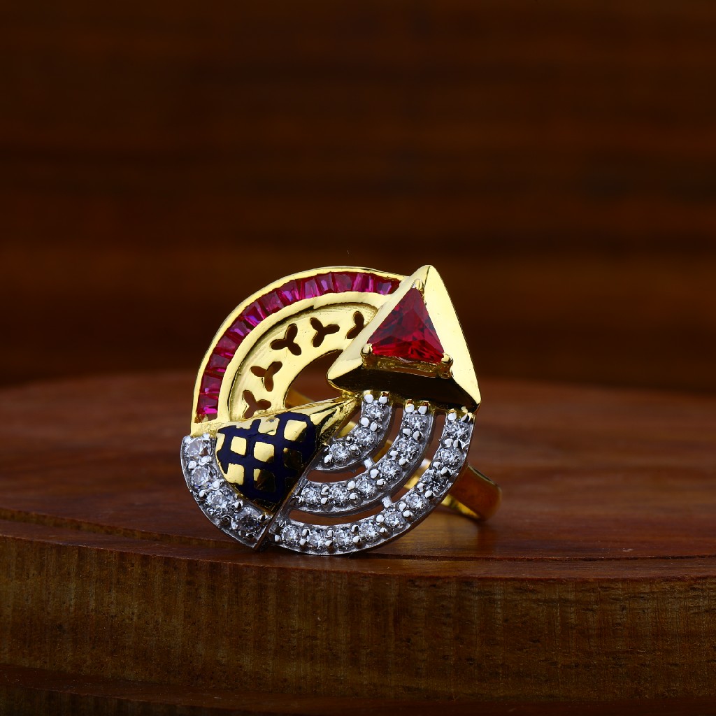916 Gold Antique Ring LAR63