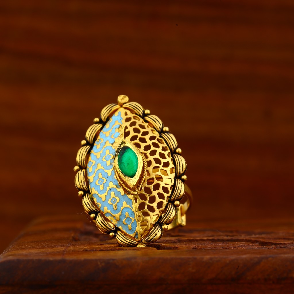 22kt Gold Antique Ring LAR73