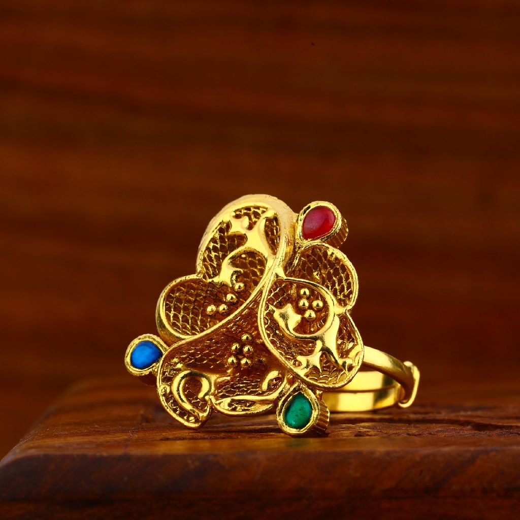 22kt Gold Antique Exclusive Ring LAR78
