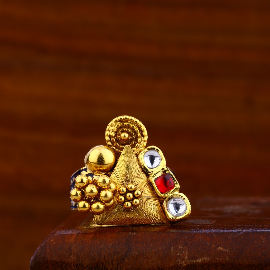 916 gold antique exclusive ring lar45