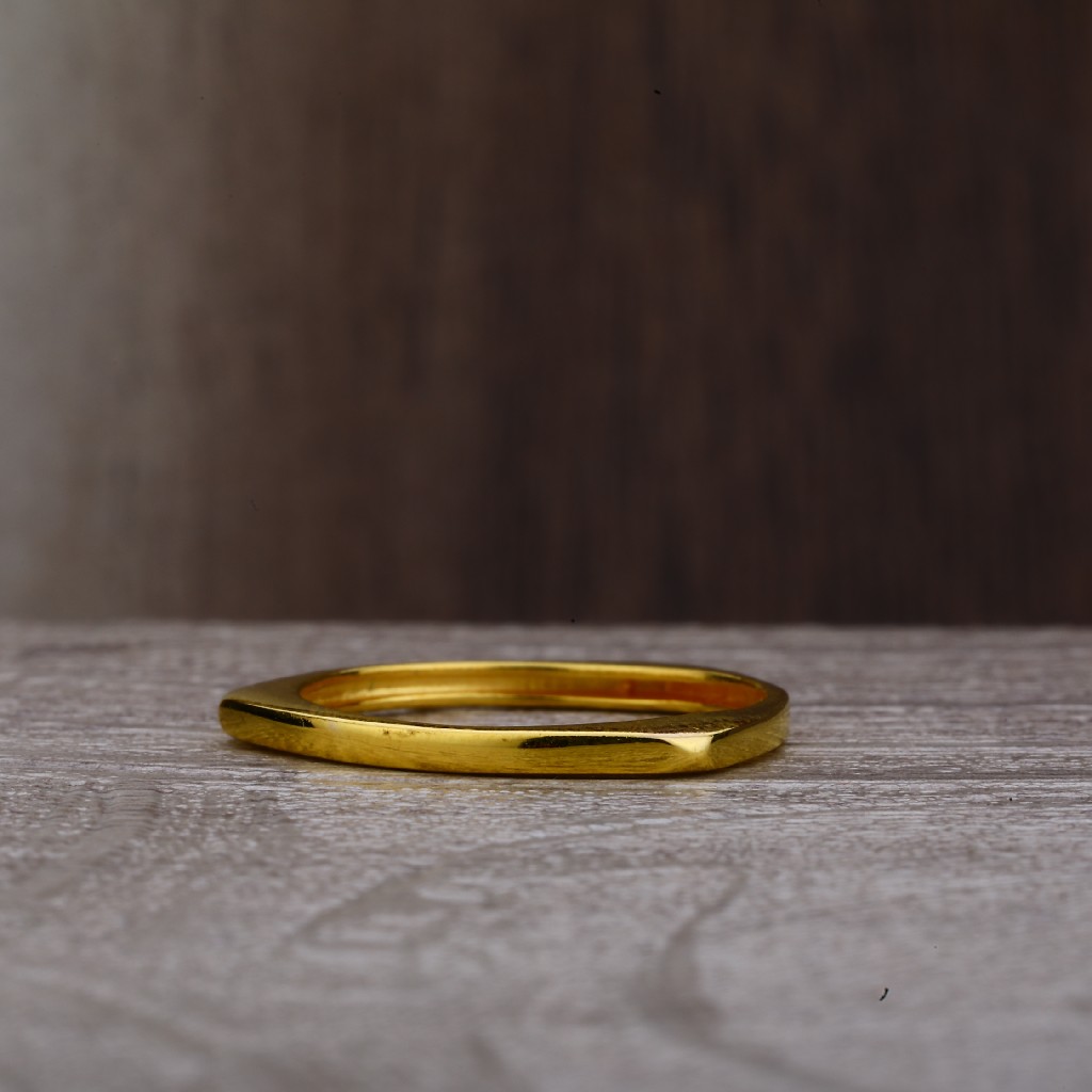 916 Gold Plain Ring LPR167