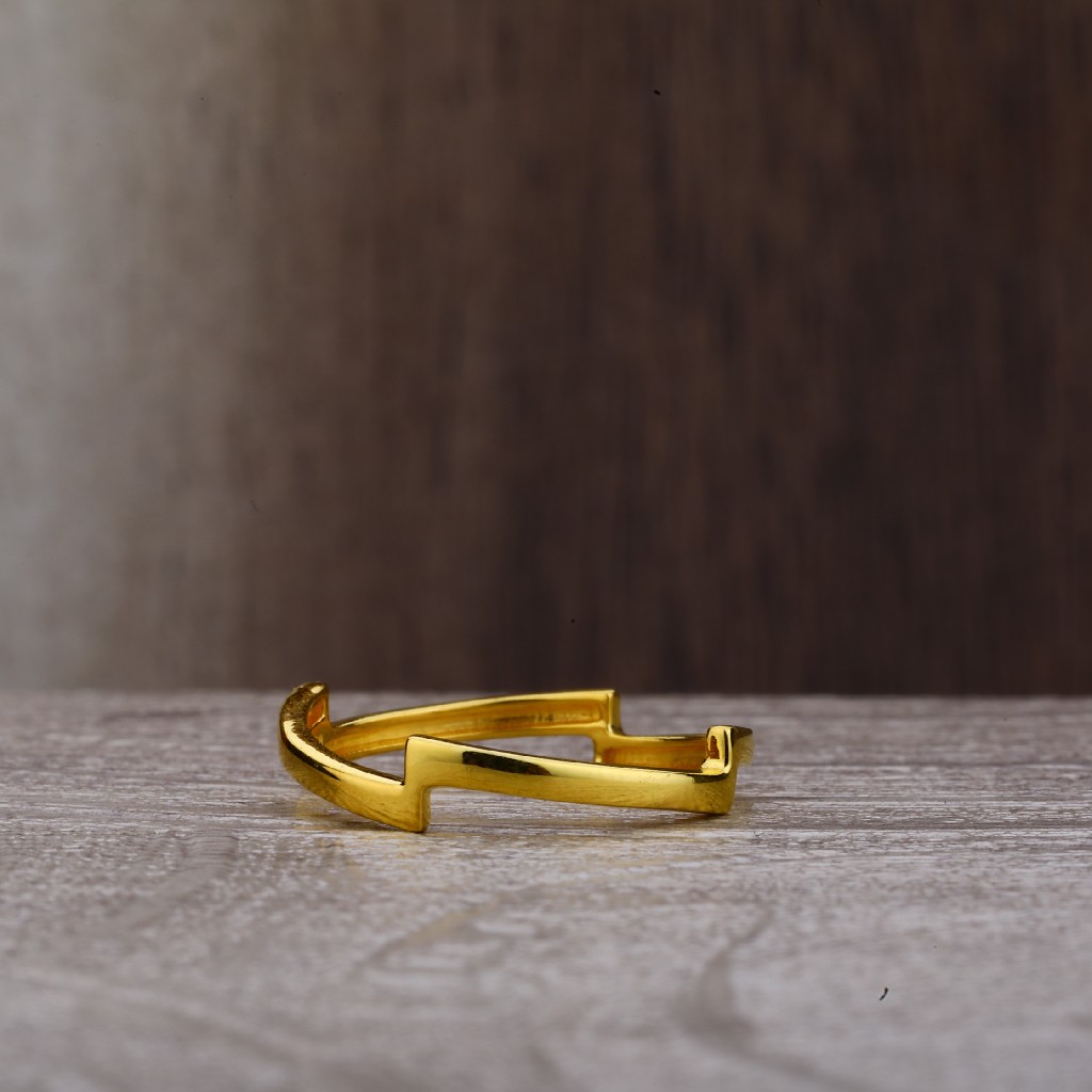 22ct Gold Plain Ring LPR179