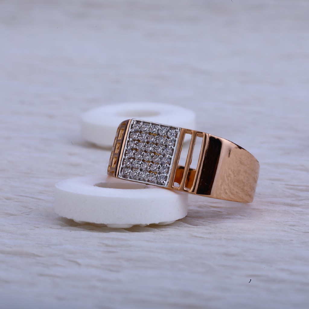 750 Rose Gold Ring RMR27