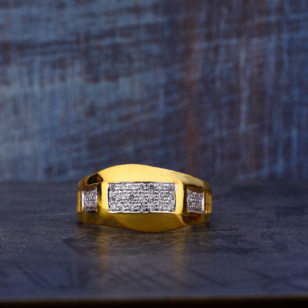22kt Cz Exclusive Ring MR493