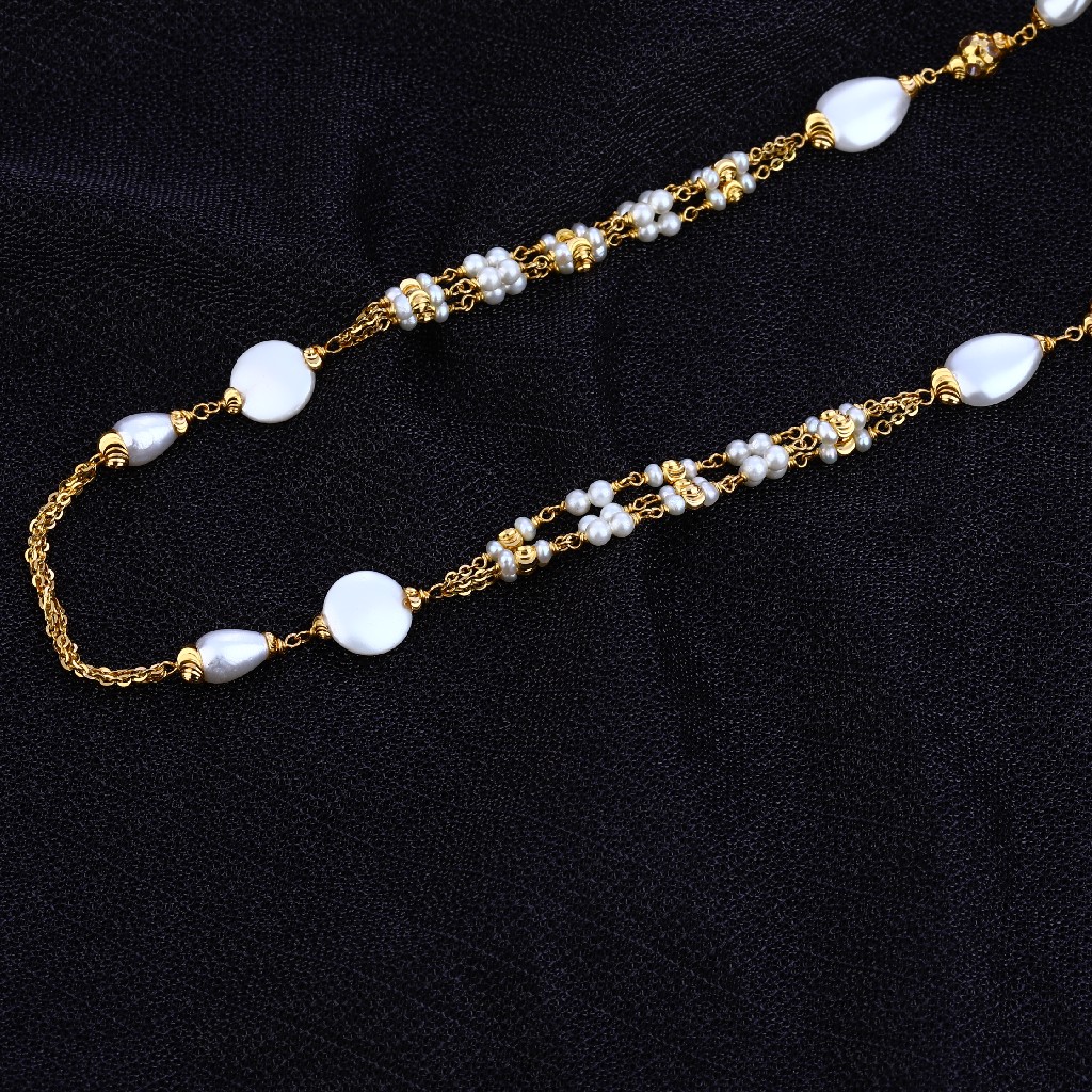 White Moti Delicate Ladies Mala-AC126