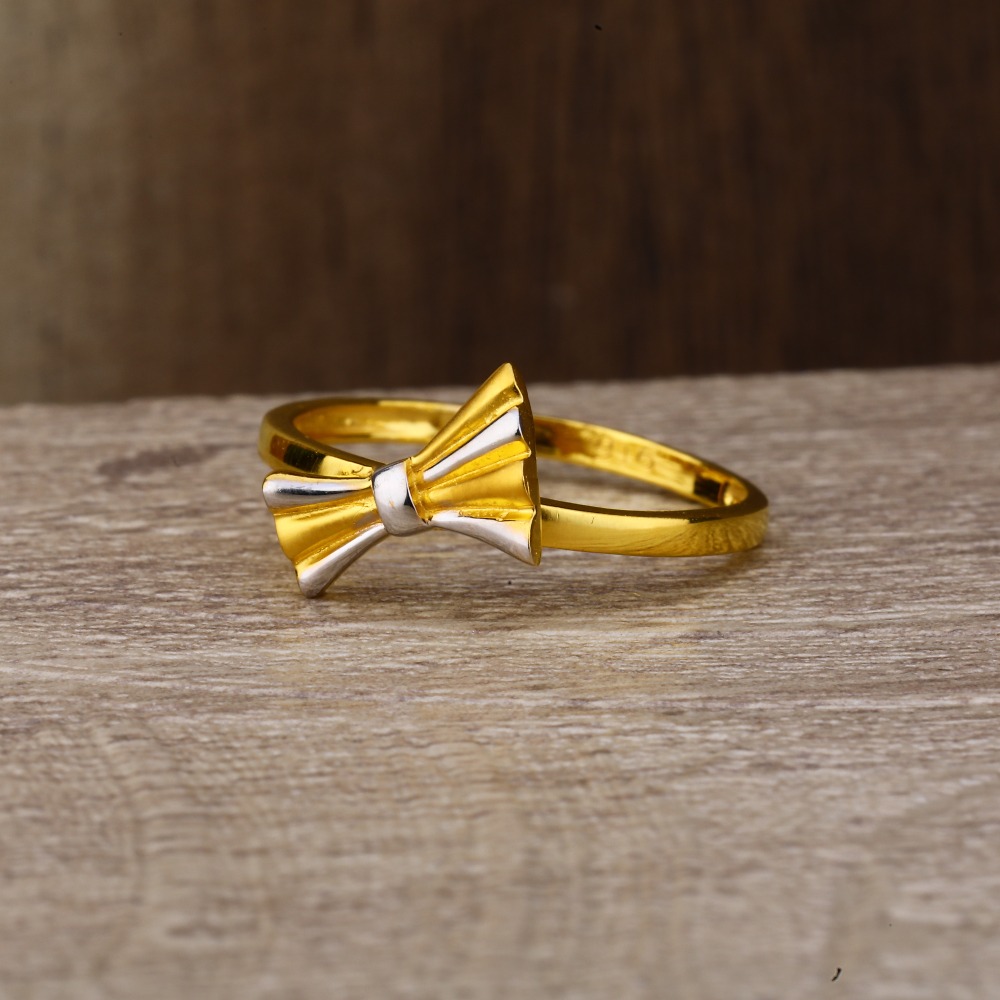 Ladies 916 Gold Delicate Ring -LPR113