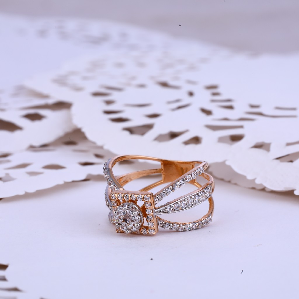 Rose Gold Ladies Ring-RLR280