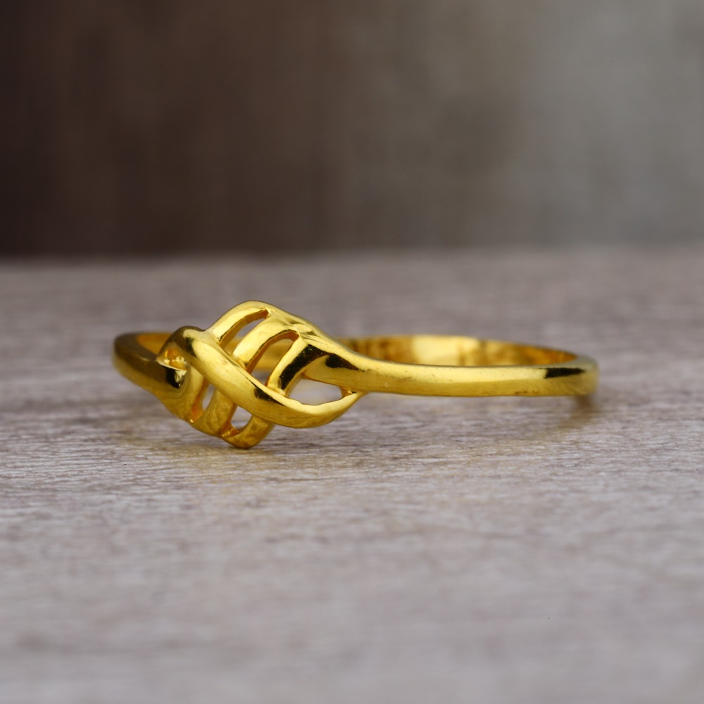 Ladies 916 Gold New Casting Designer Ring -LPR31