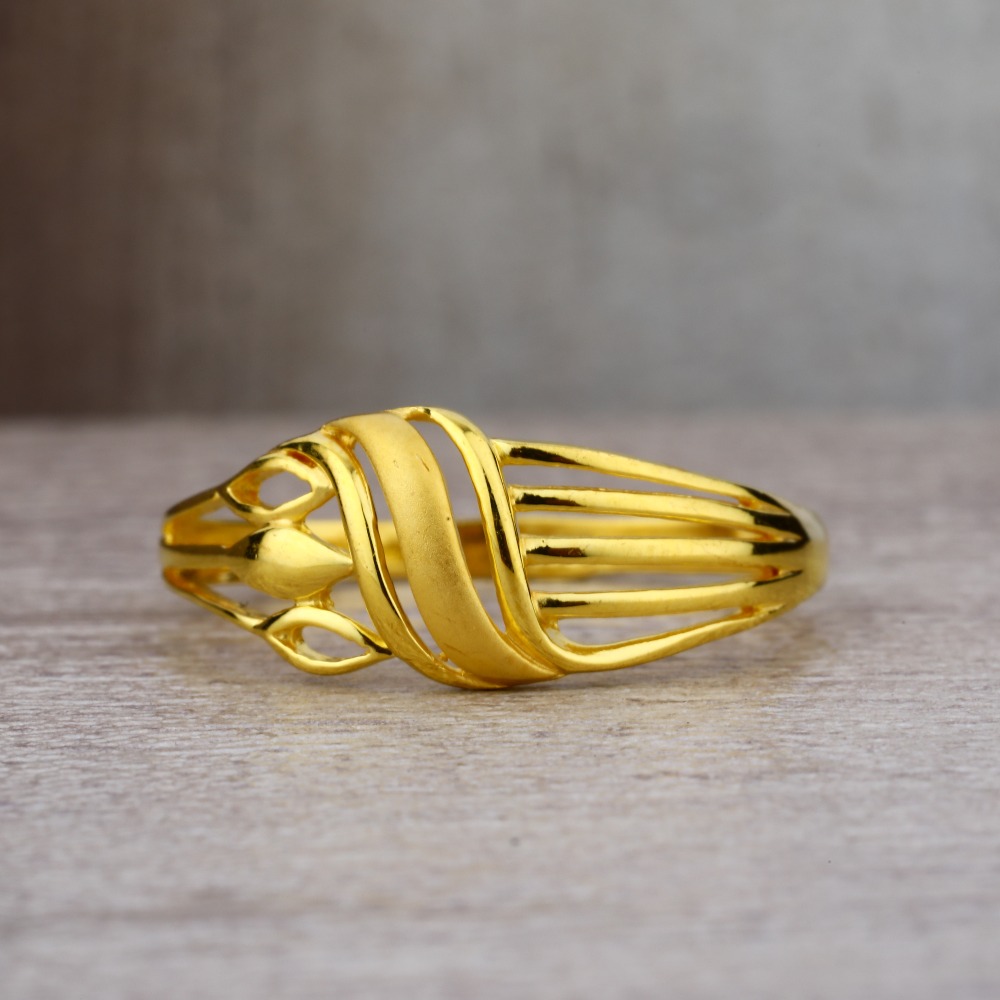Ladies 916 Plain CZ Ring -LPR08