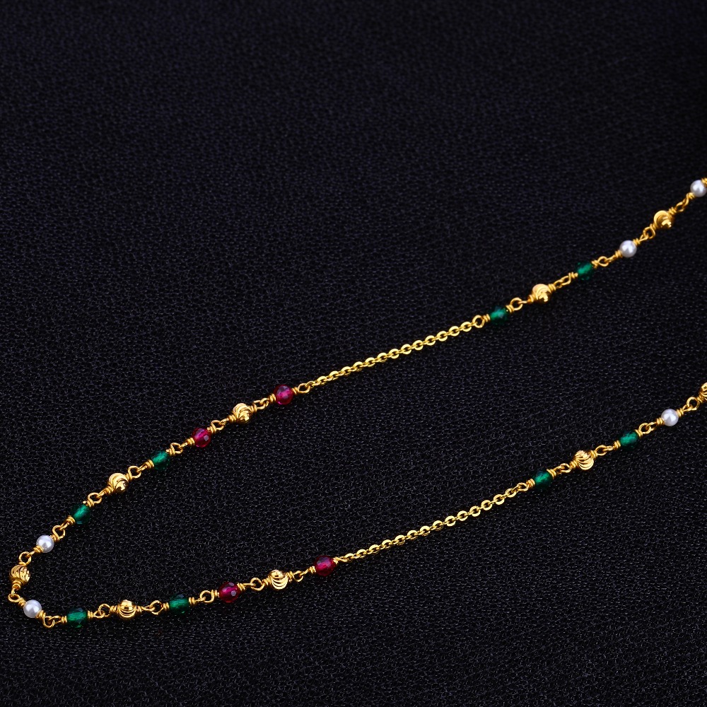 Ladies 916 Fancy Single Line Chain Mala-AC58