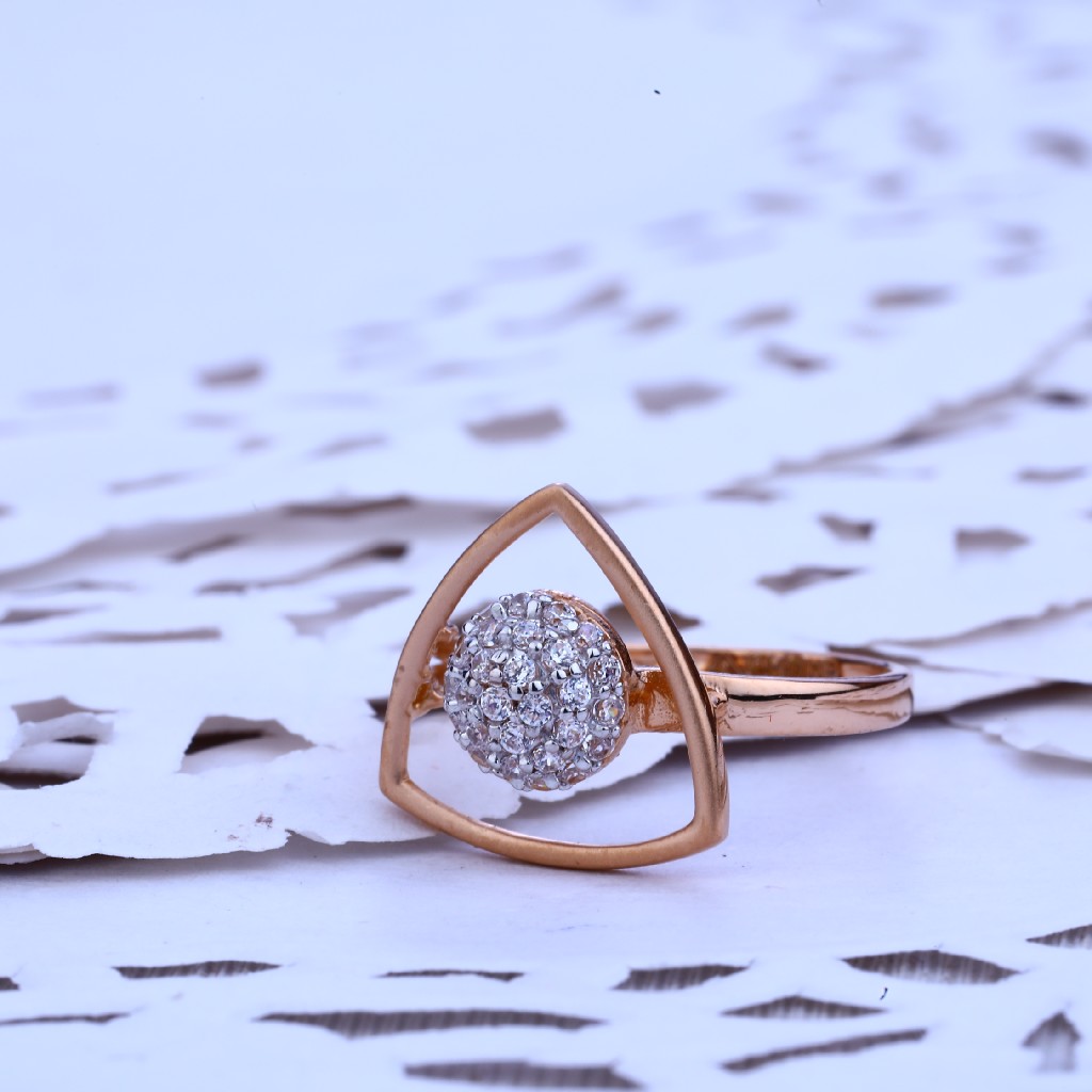 Ladies Rose Gold Ring-RLR233