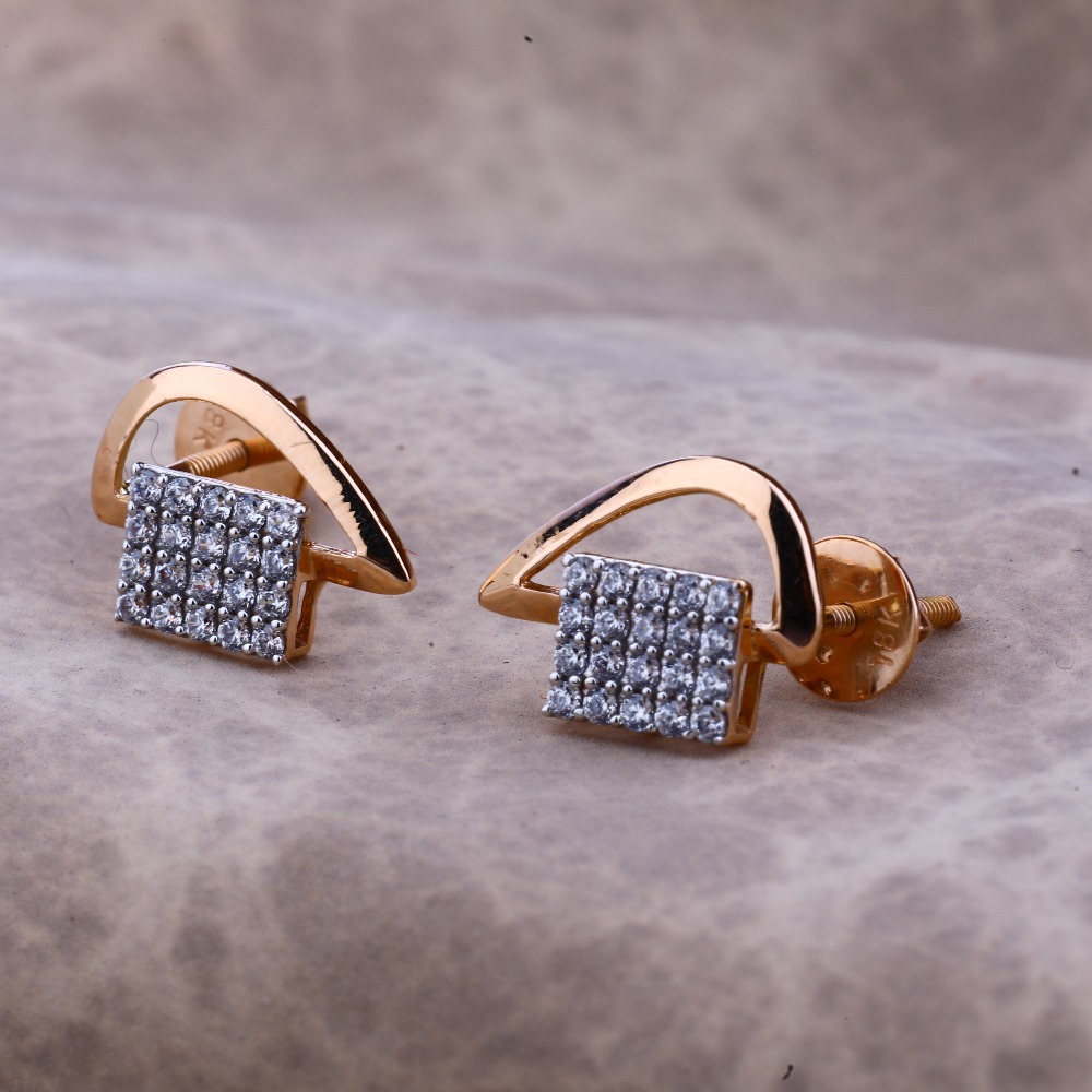 Ladies 76 Rose Gold Earring -RE63