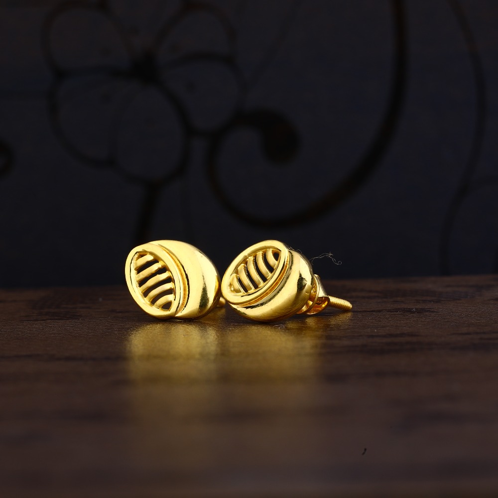 Ladies 916 Gold Delicate Fancy Earring -LPE107