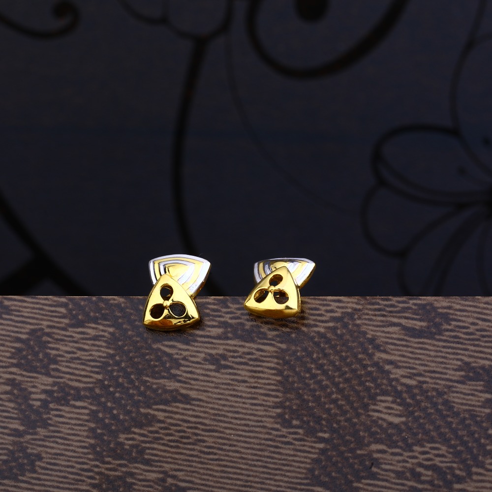 Ladies 916 Cz Delicate Plain Earring -LPE77