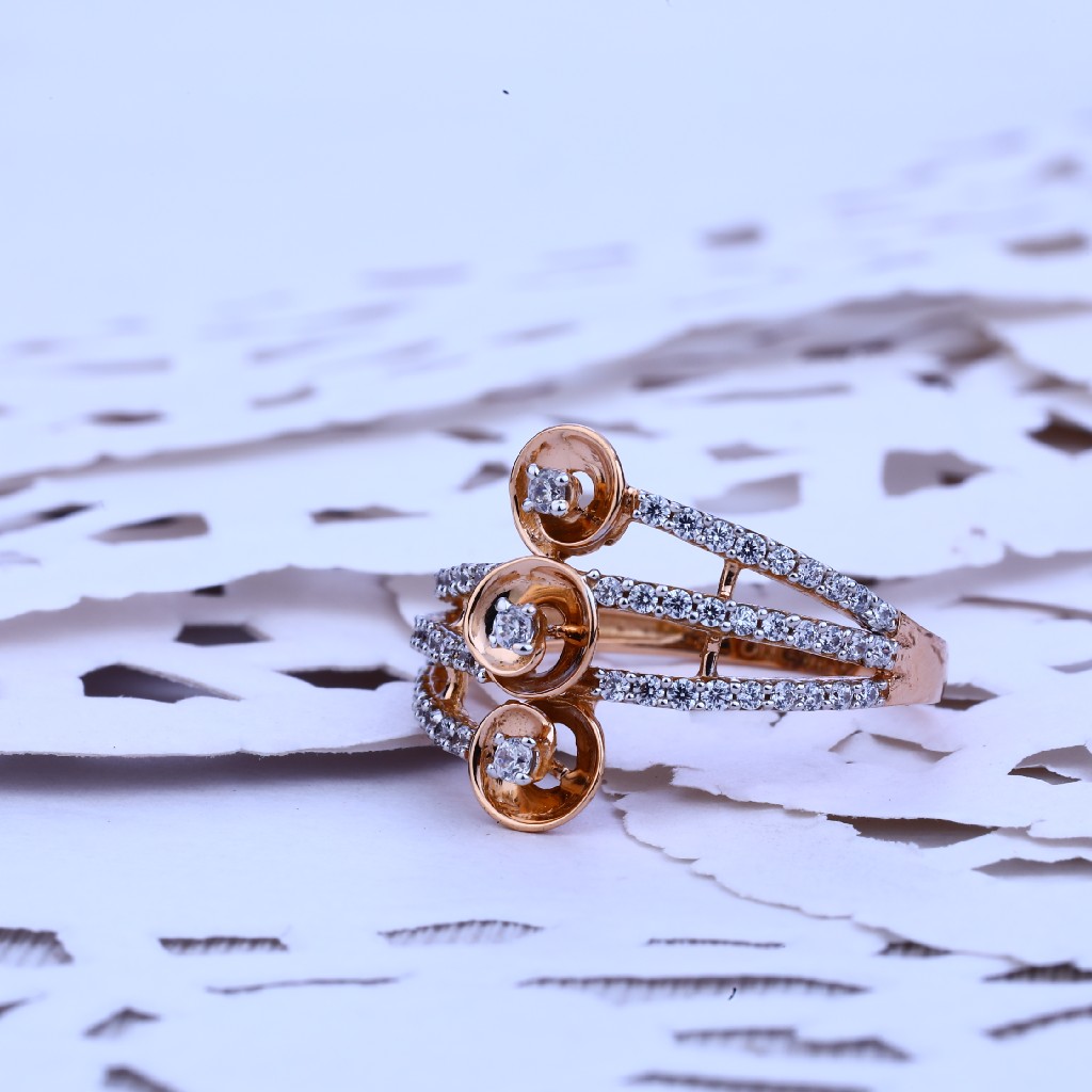 Ladies Rose Gold Ring-RLR130