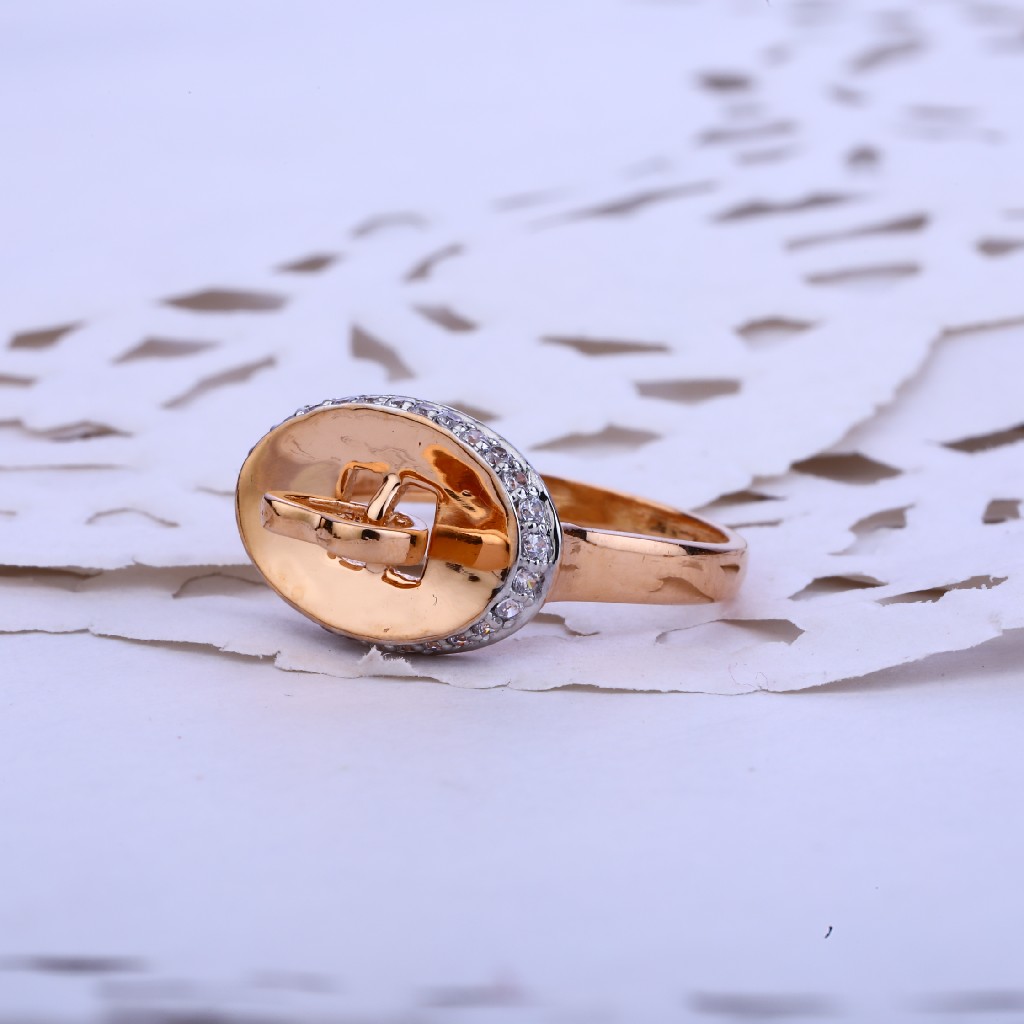 Rose Gold Ladies Ring-RLR56