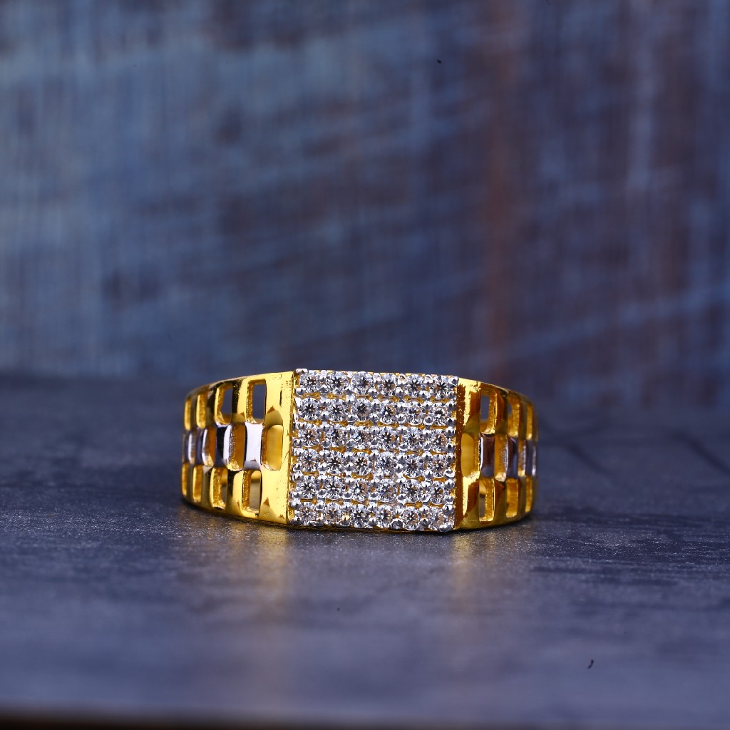 Gold Mens Ring-MR425