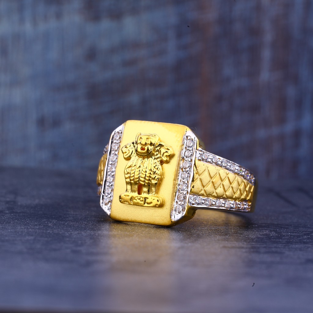 Mens Gold Ring-MR391