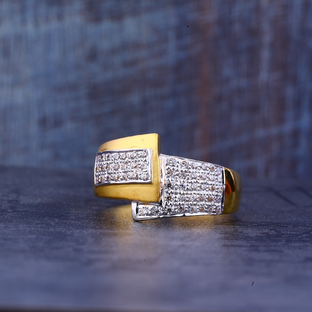 Mens Gold Casting 22K Ring-MR384