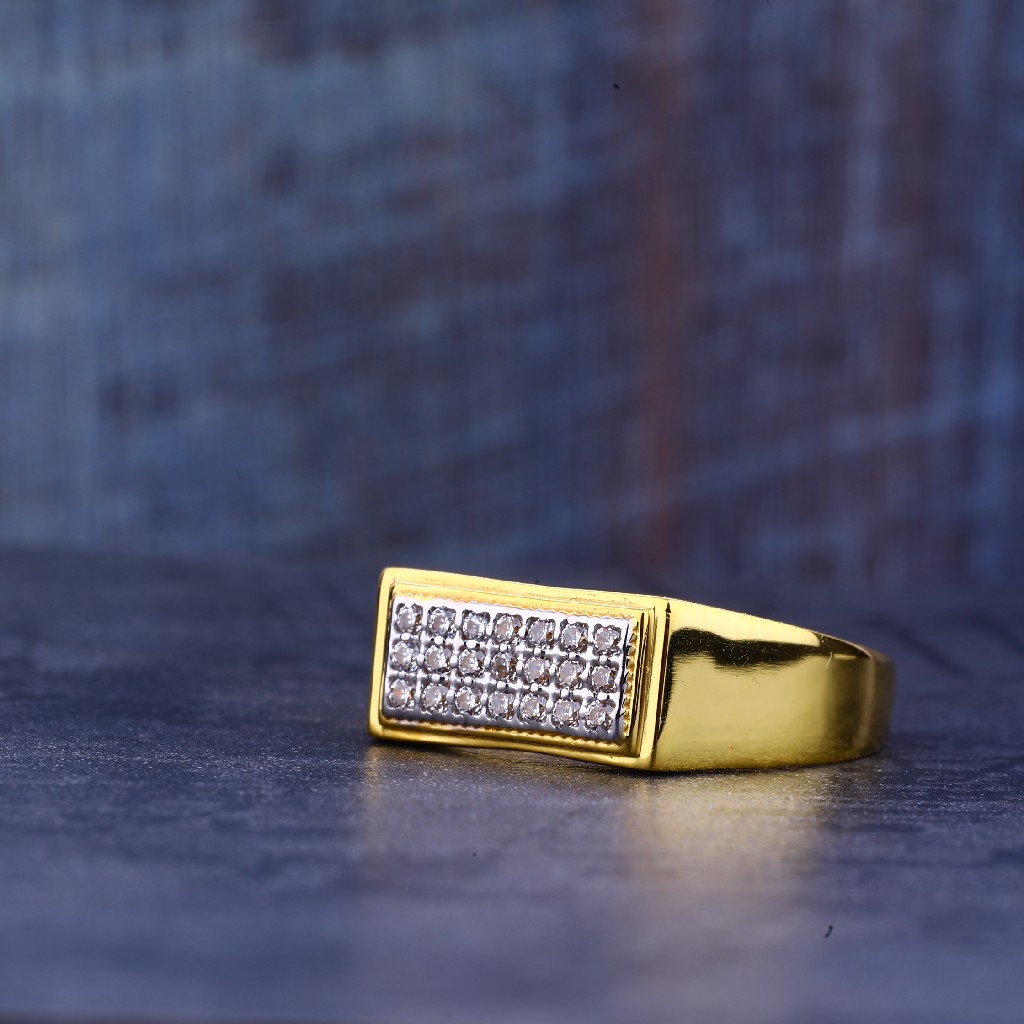 Mens Casting Gold 916 Fancy Ring-MR376