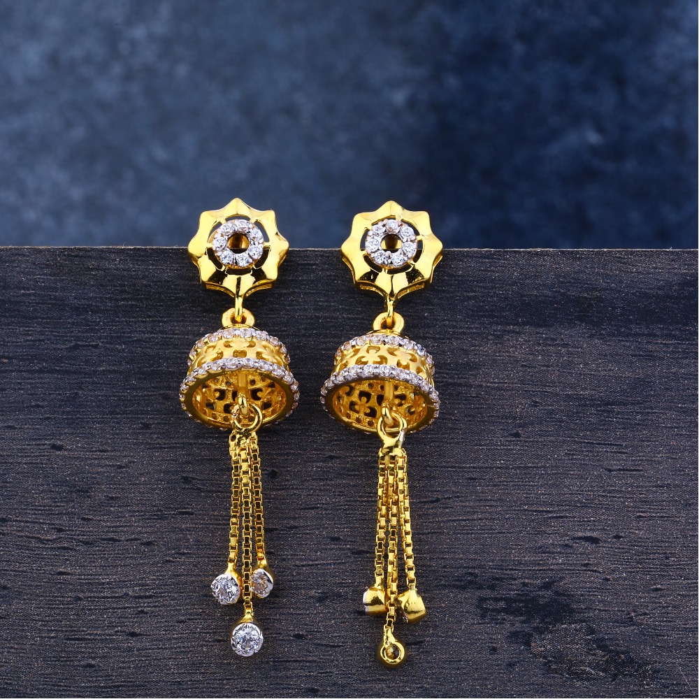 Ladies 916 Gold Jummar -LJE126
