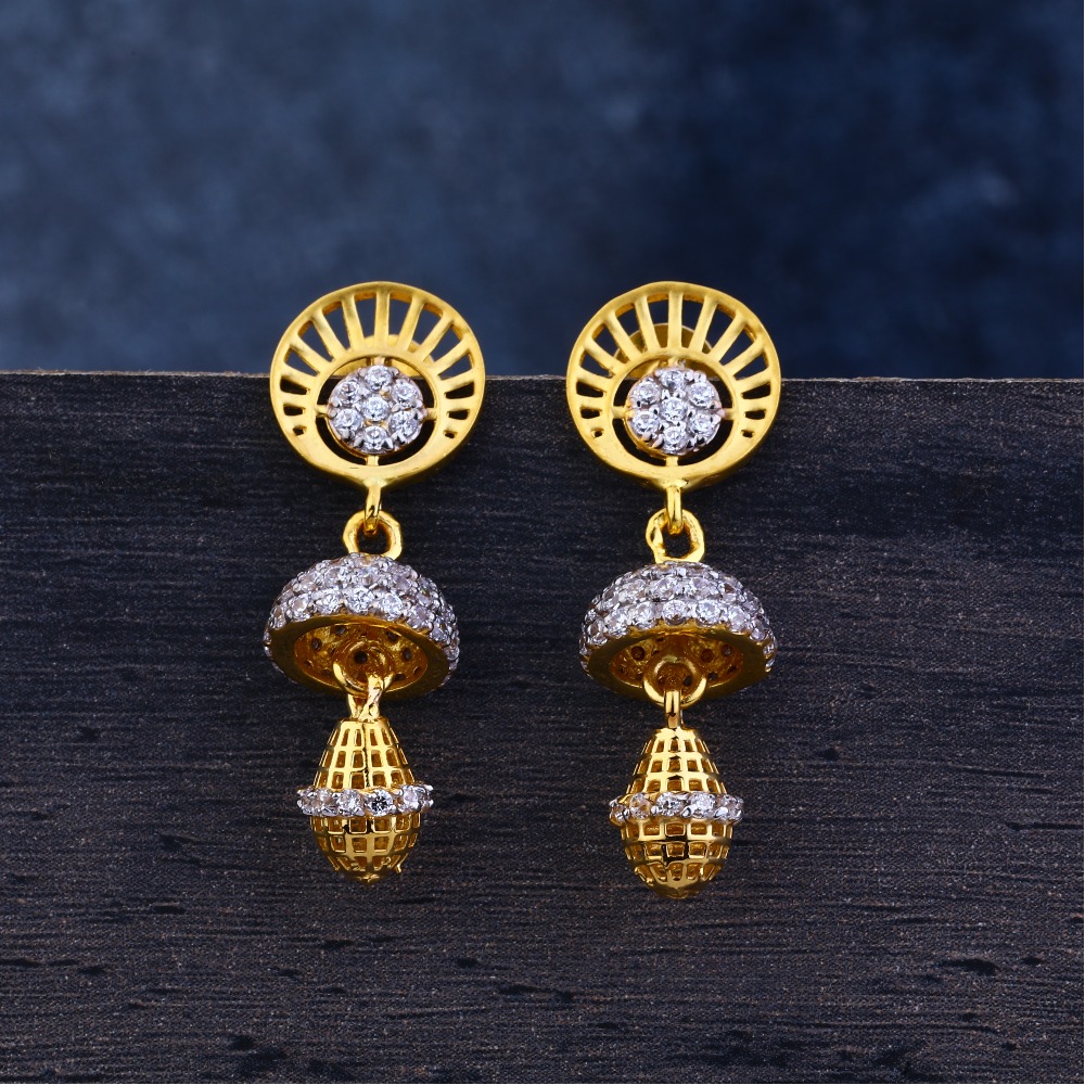 Ladies 22K Jummar Earrings -LJE109