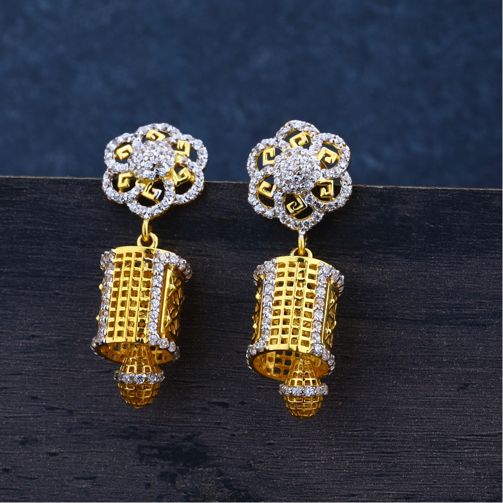 Ladies 22K jummar Earring -LJE79