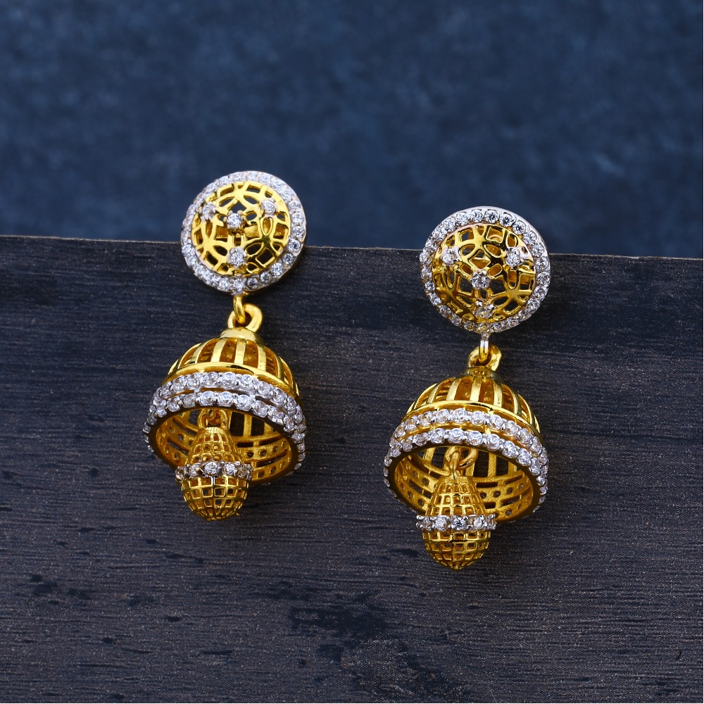Ladies Jummar Earrings Fancy 92-LJE63