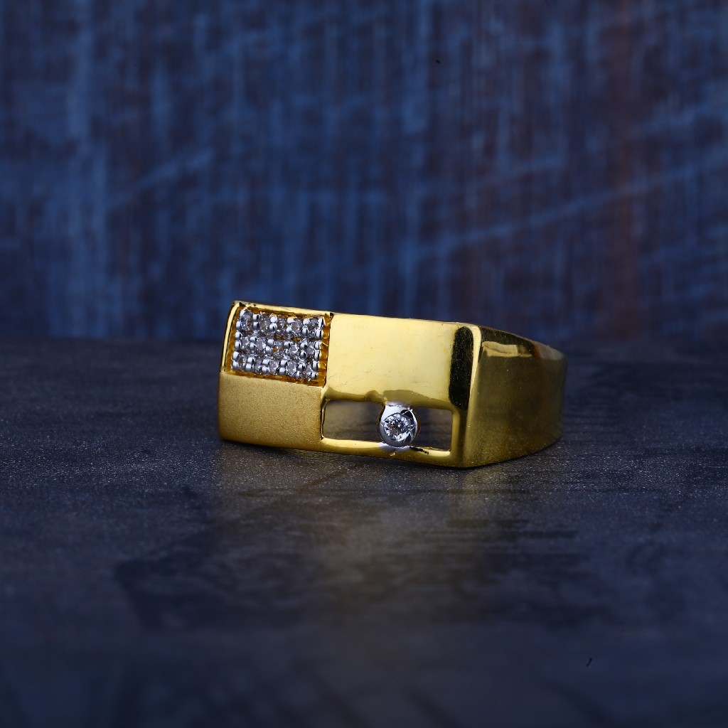 Mens Gold Ring-MR297