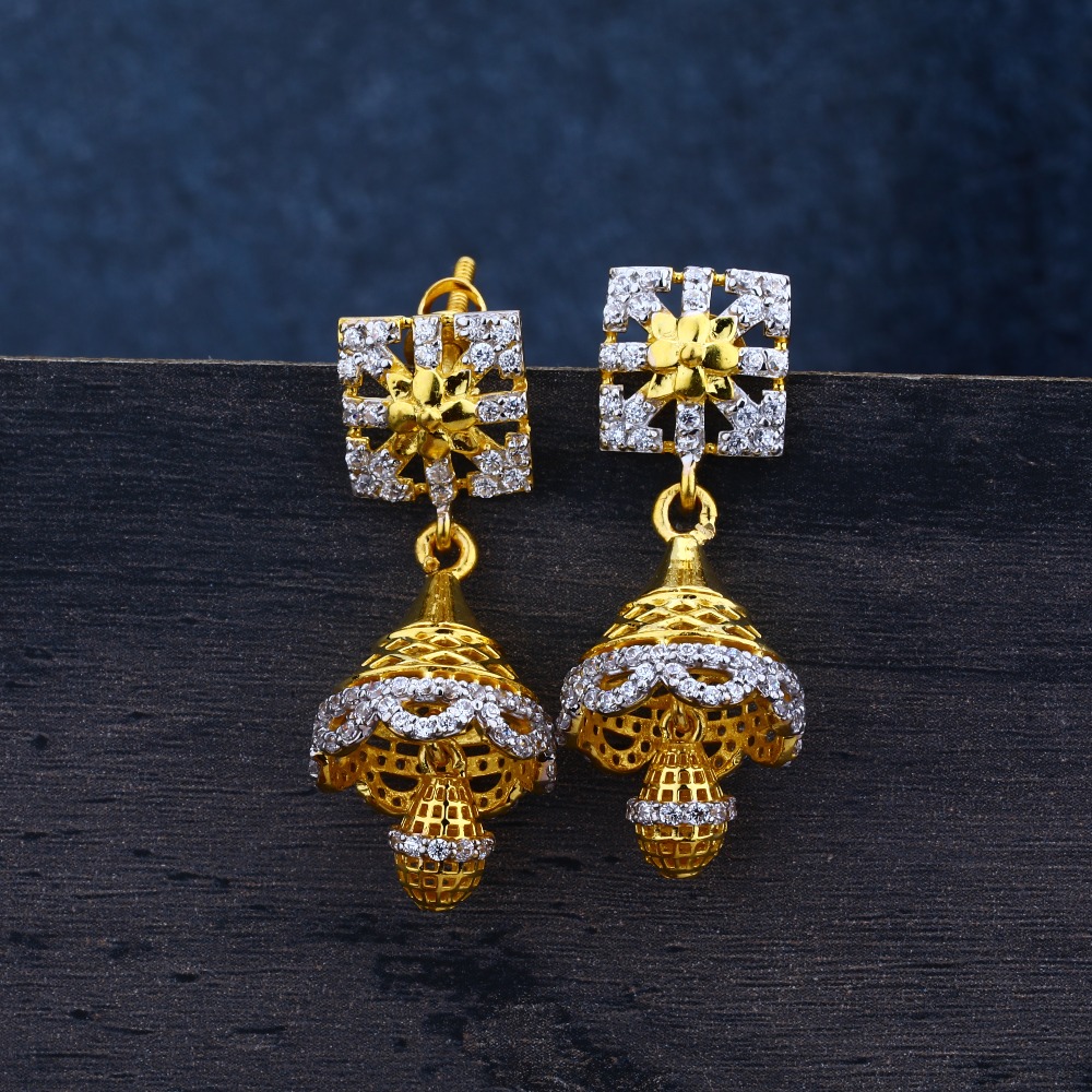 ladies 92 traditional jummar earring-LJE38