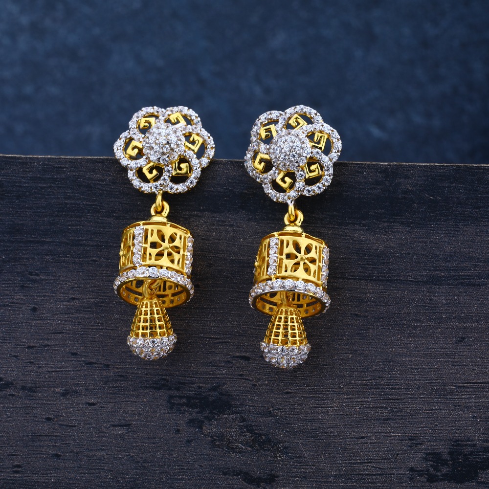 Ladies 92 jummar fancy earrings-LJE35