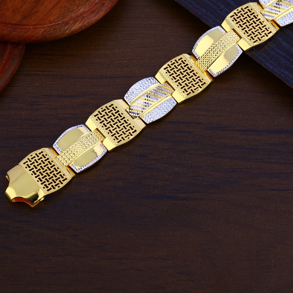 Mens Casting Gold 916 Bracelet-MPB128