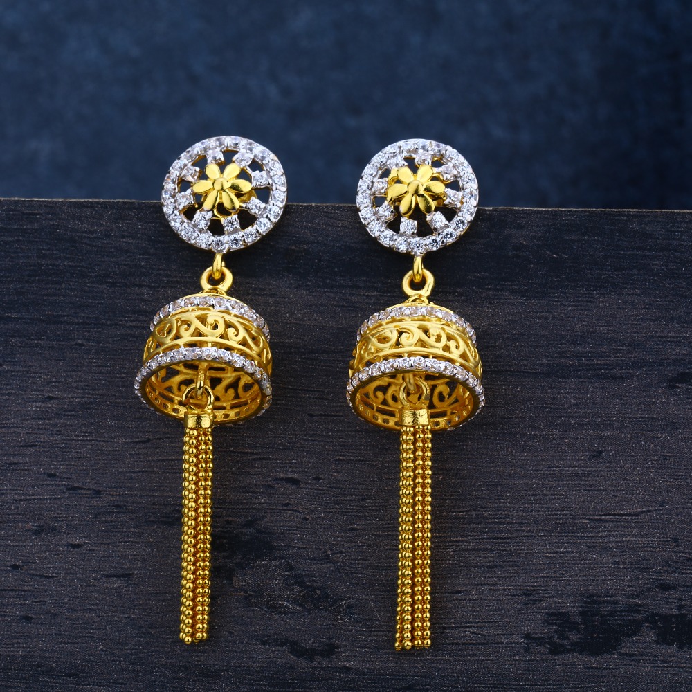 ladies 92 traditional jummar earring-LJE33