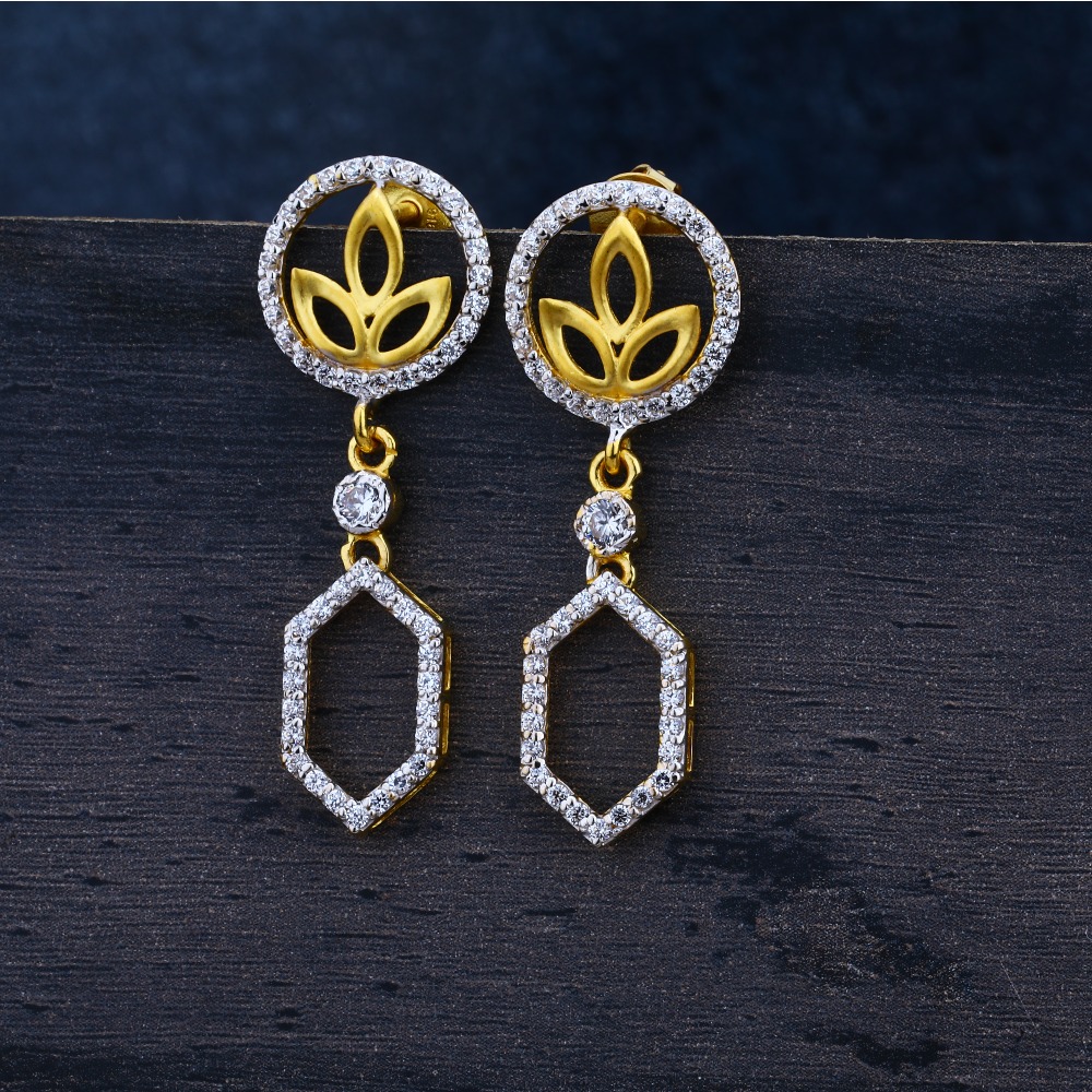 ladies jummar Earrings 22K-LJE05