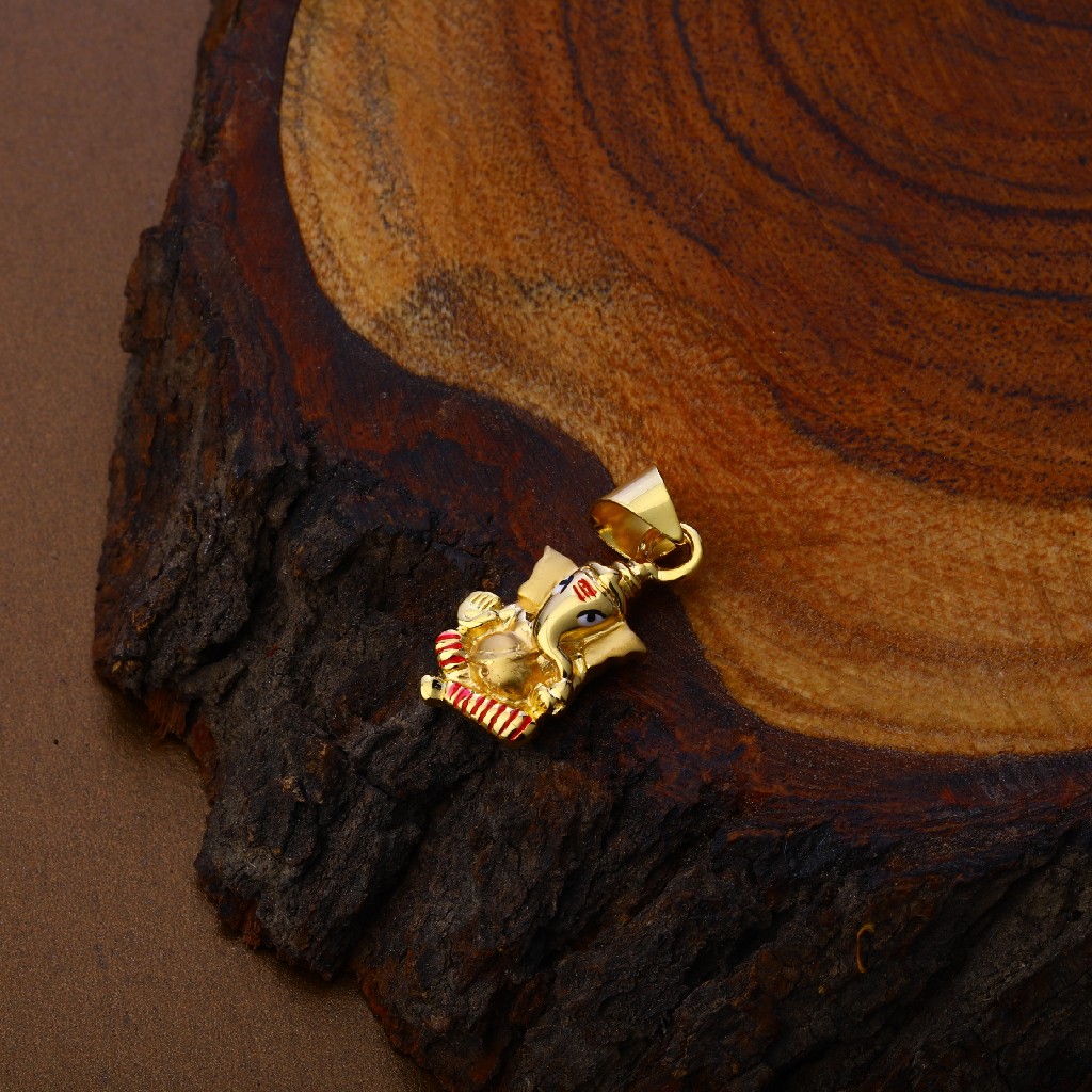 Ganpati Hollow God Pendant-HLP81