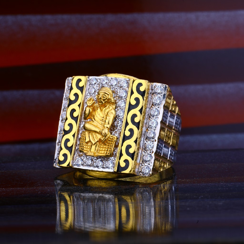 Sai Baba Gold Ring-MHR54